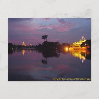 Yangon Royal Lake 1 Postcard