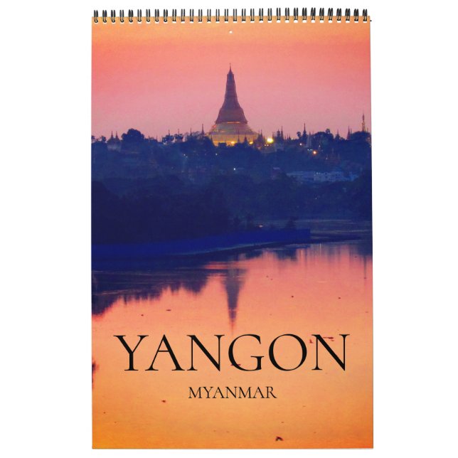 yangon travels calendar (Cover)
