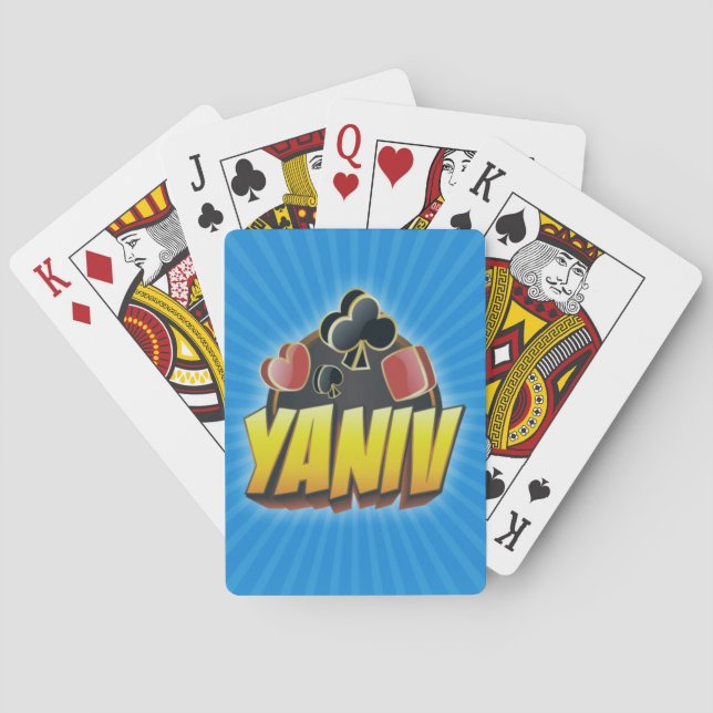 Yaniv Playing Cards (Back)