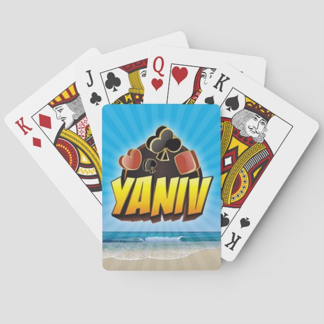 Yaniv Playing Cards (Back)