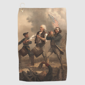 Yankee Doodle & Spirit of 1776 Revolutionary War Golf Towel