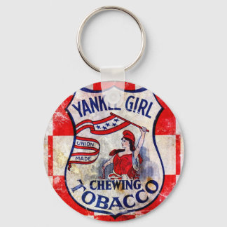 Yankee Girl Chewing Tobacco Key Ring