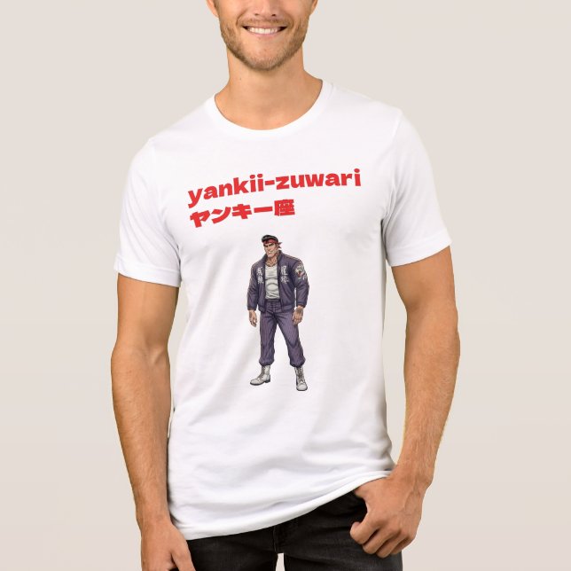 Yankii-Zuwari Tri-Blend Shirt (Front)