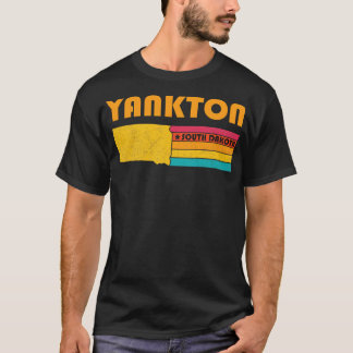 Yankton South Dakota Vintage Distressed Souvenir T-Shirt