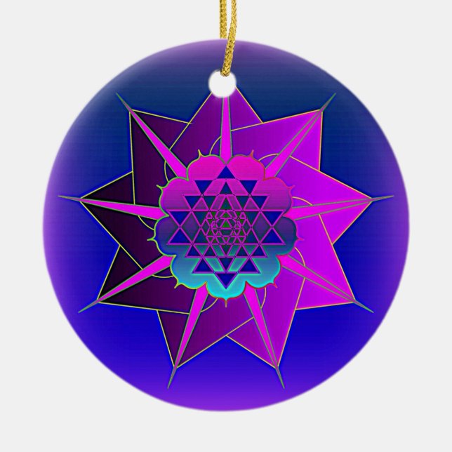 YantaTen Ceramic Tree Decoration (Front)