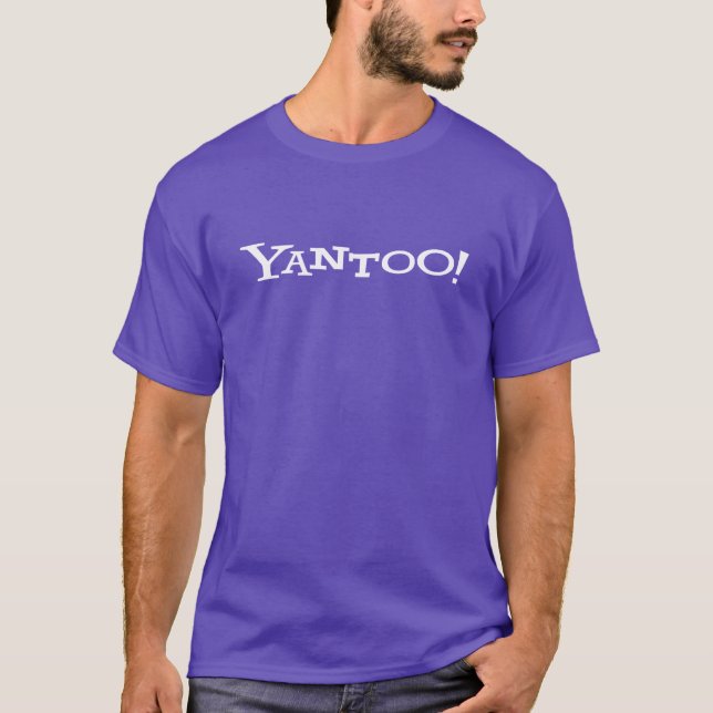Yantoo - Parody Brand Logo Search Engine T-Shirt (Front)