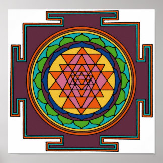 Yantra print