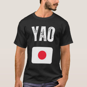 Yao Japan Flag Travel Souvenir Japanese T-Shirt