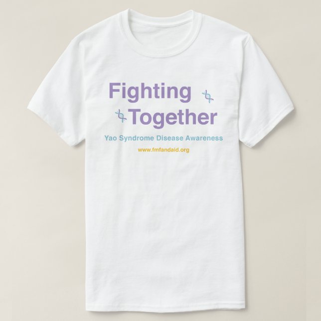 YAO Syndrome Fight Together T-Shirt (Design Front)