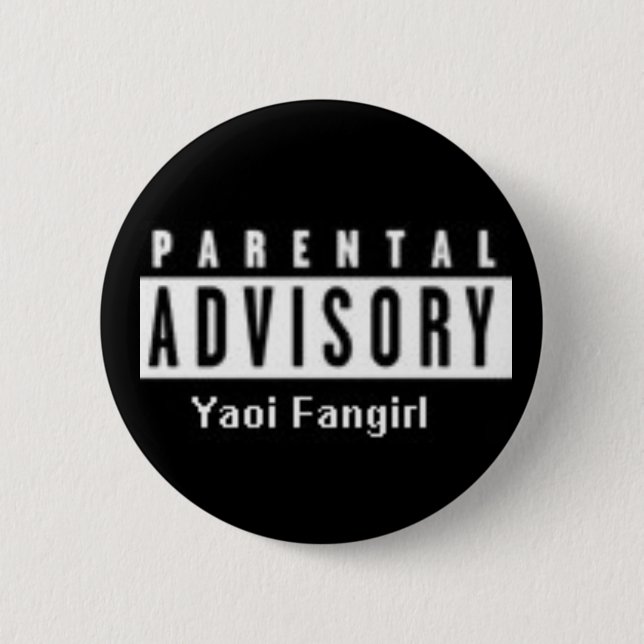 yaoi Fanirl 6 Cm Round Badge (Front)