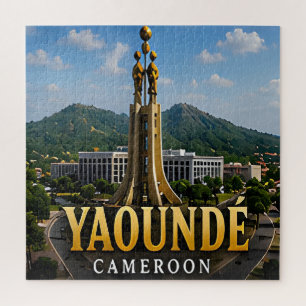 Yaoundé Green Hills and Cameroonian Heritage Jigsaw Puzzle