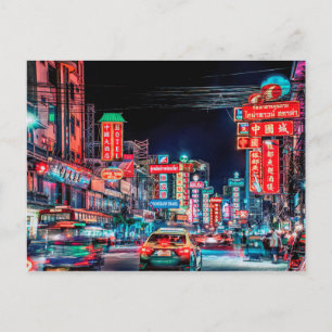 Yaowarat Road Postcard