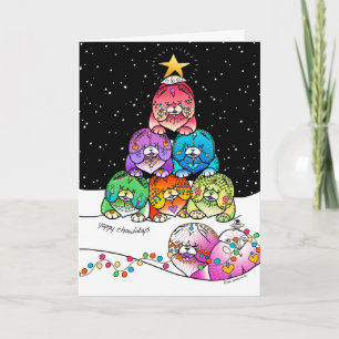 YAPPY CHOWLIDAYS art cards