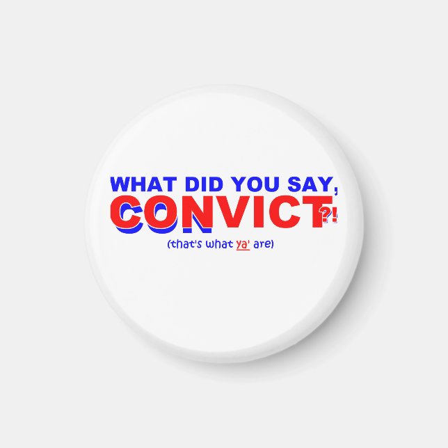 Yappy Clapback  Magnet (Front)