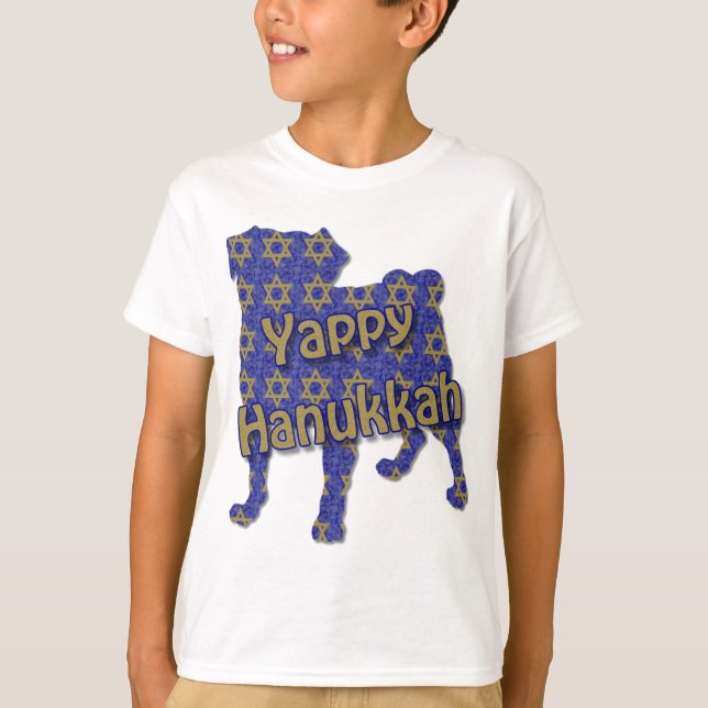 Yappy Hanukkah T-Shirt (Front)