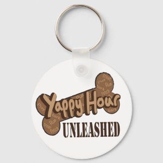 Yappy Hour Key Ring