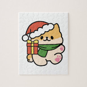 Yappy Howlidays - Cute Christmas Dog Cartoon Jigsaw Puzzle