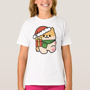 Yappy Howlidays - Cute Christmas Dog Cartoon T-Shirt