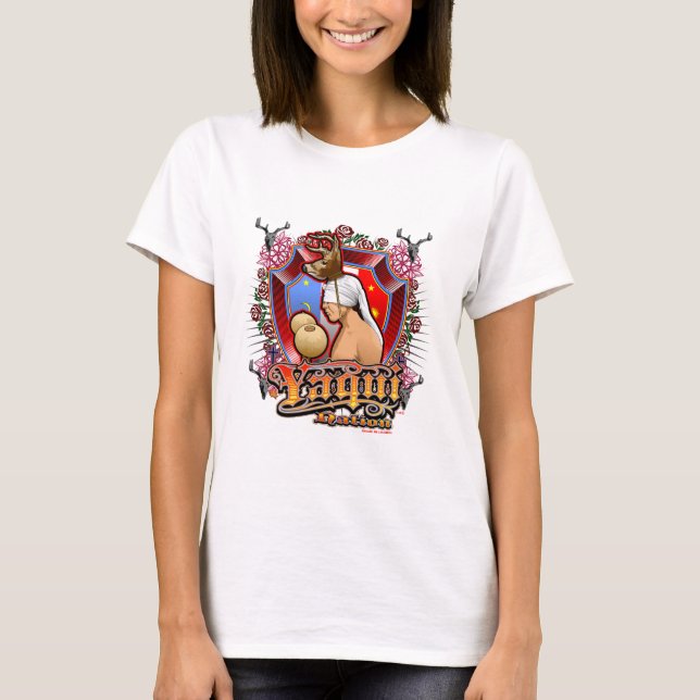Yaqui Deer Dancer yoeme T-Shirt (Front)