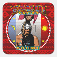 yaqui deerdancer yoeme sticker large sticker