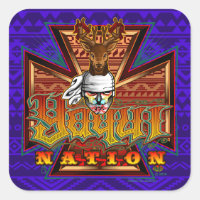 Yaqui Nation Deer Dancer design #3 Sticker