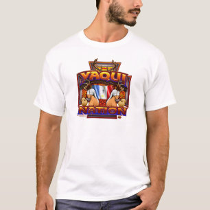 Yaqui Nation Flag Deer Dancer design T-Shirt