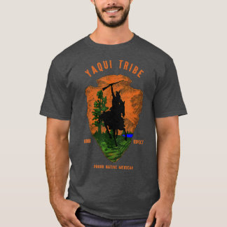 Yaqui Tribe Native Mexican Indian Proud Retro Arro T-Shirt