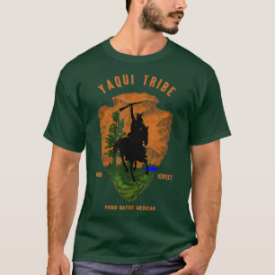 Yaqui Tribe Native Mexican Indian Proud Retro T-Shirt