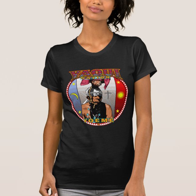 Yaqui Yeome Deer Dancer design T-Shirt (Front)