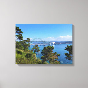 Yaquina Bay Bridge, Newport, Oregon Canvas Print