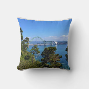 Yaquina Bay Bridge, Newport, Oregon Cushion