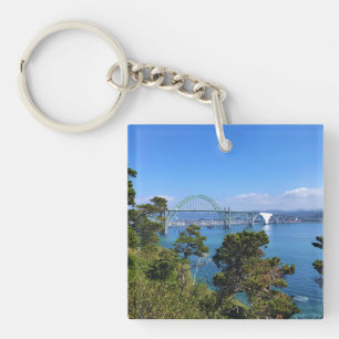 Yaquina Bay Bridge, Newport, Oregon Key Ring
