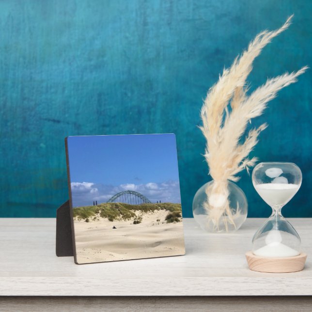 Yaquina Bay Bridge, Newport, Oregon Plaque (Insitu)