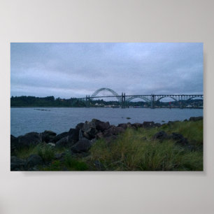 Yaquina Bay Bridge, Newport, Oregon Poster