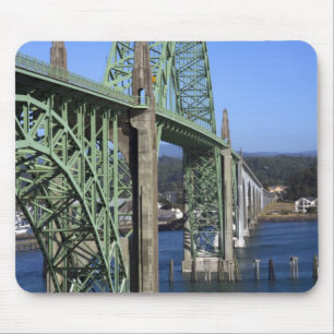 Yaquina Bay Bridge spanning the Yaquina Bay Mouse Mat