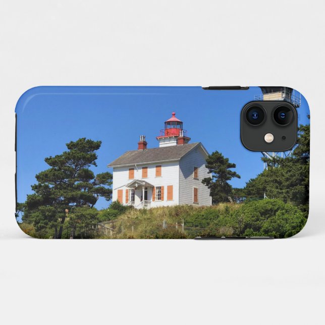 Yaquina Bay Lighthouse, Newport, Oregon Case-Mate iPhone Case (Back (Horizontal))