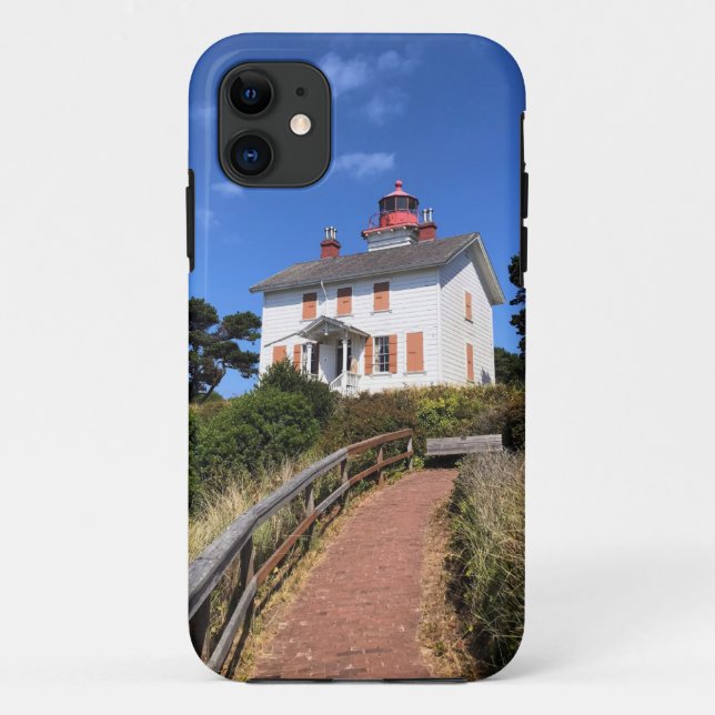 Yaquina Bay Lighthouse, Newport, Oregon Case-Mate iPhone Case (Back)