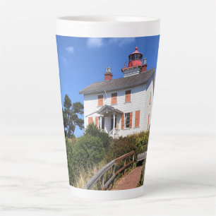 Yaquina Bay Lighthouse, Newport, Oregon Latte Mug