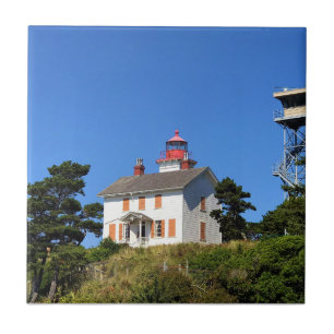 Yaquina Bay Lighthouse, Newport, Oregon Tile