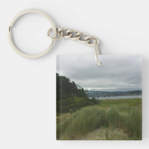 Yaquina Bay, Newport, Oregon Key Ring