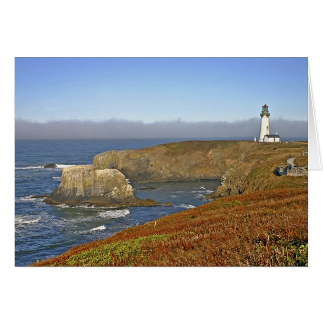 Yaquina Head Lighthouse at Newport Oregon (Front Horizontal)