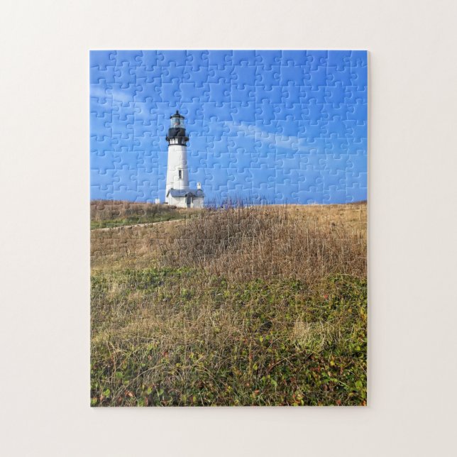 Yaquina Head Lighthouse, Newport, Oregon Jigsaw Puzzle (Vertical)