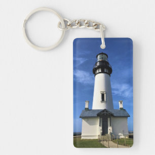 Yaquina Head Lighthouse, Newport, Oregon Key Ring