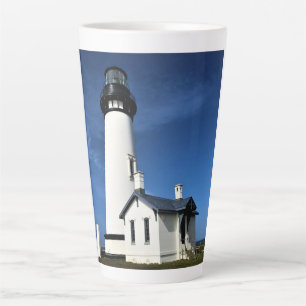 Yaquina Head Lighthouse, Newport, Oregon Latte Mug