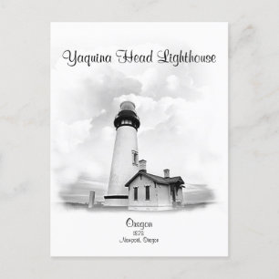 Yaquina Head Lighthouse - Oregon Postcard
