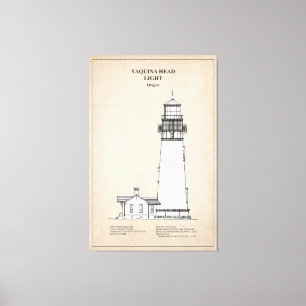 Yaquina Head Lighthouse - Oregon - SBD Canvas Print