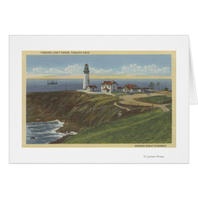 Yaquina Light House on Yaquina Head (Front Horizontal)