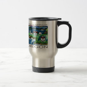 Yaquina Lighthouse ~ Oregon Travel Mug