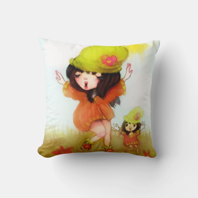 Yarashell Abbily and Dolly Pillow (Front)
