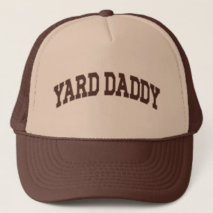 Yard Daddy Funny Lawn Mowing Dad Gardening Dad Trucker Hat
